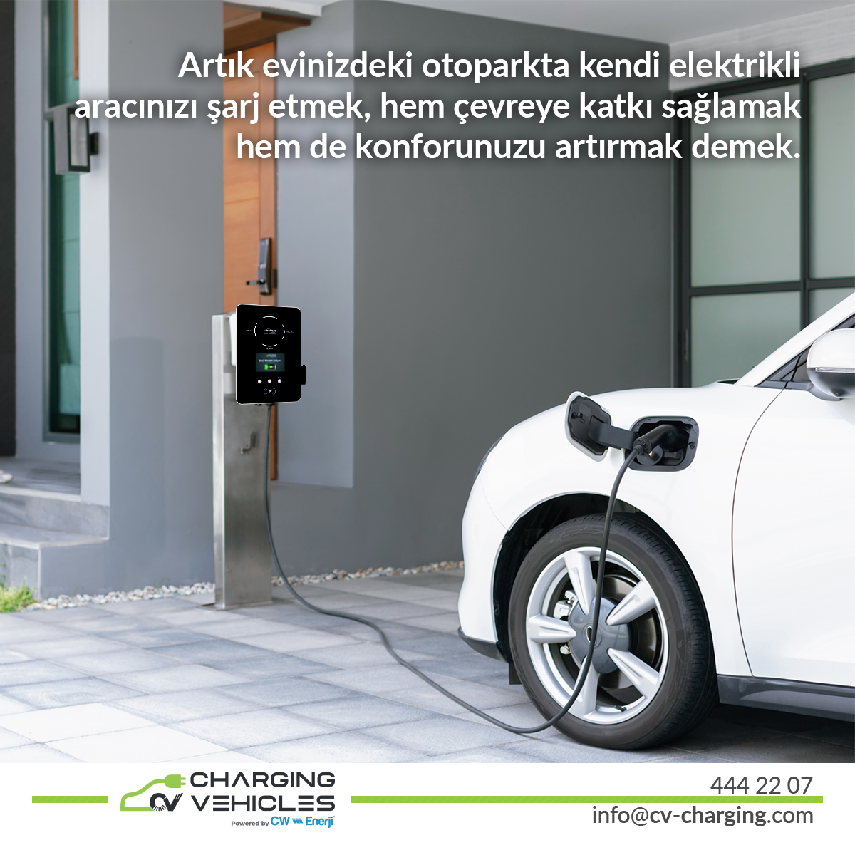 Eve Elektrikli Araç Şarj İstasyonu Kurulumu ve Maliyeti