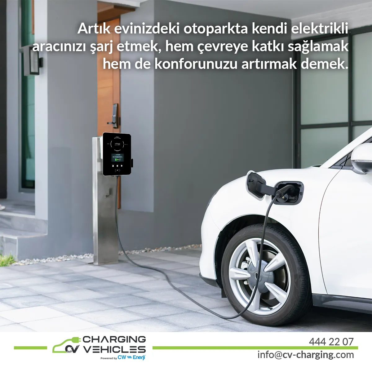 Eve Elektrikli Araç Şarj İstasyonu Kurulumu ve Maliyeti